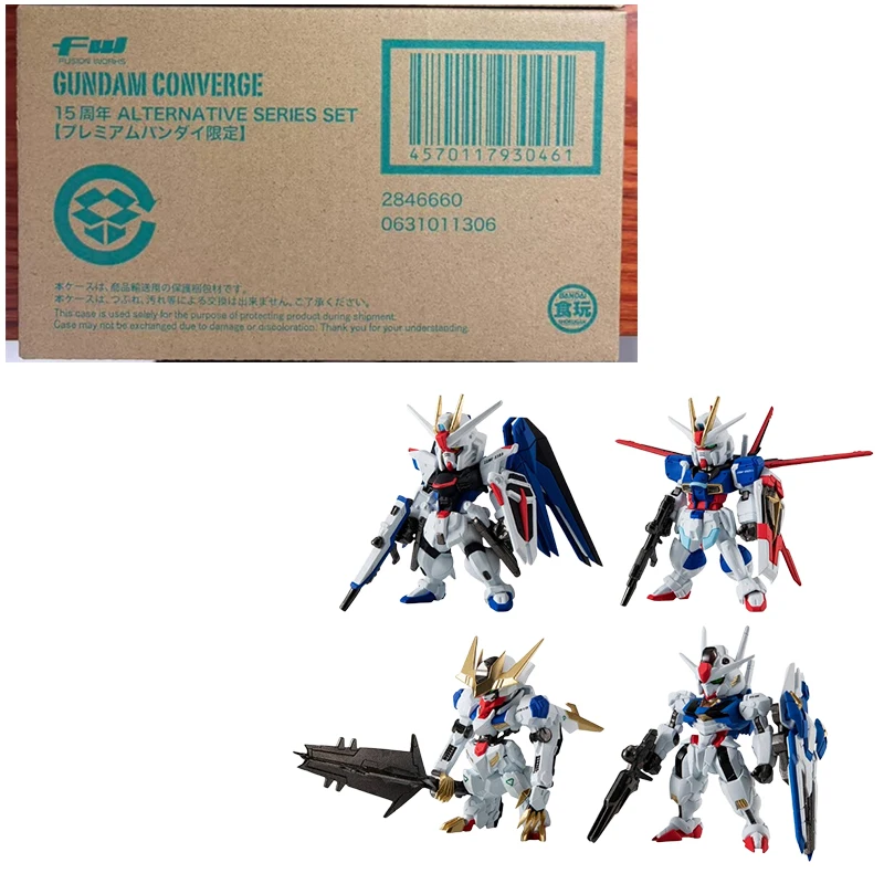 Фото Оригинальная фигурка Bandai FW Converge Core Gundam к 15-летию: мини-меха, тактический щит, аниме-игрушка, подарки для хобби (в наличии) №3