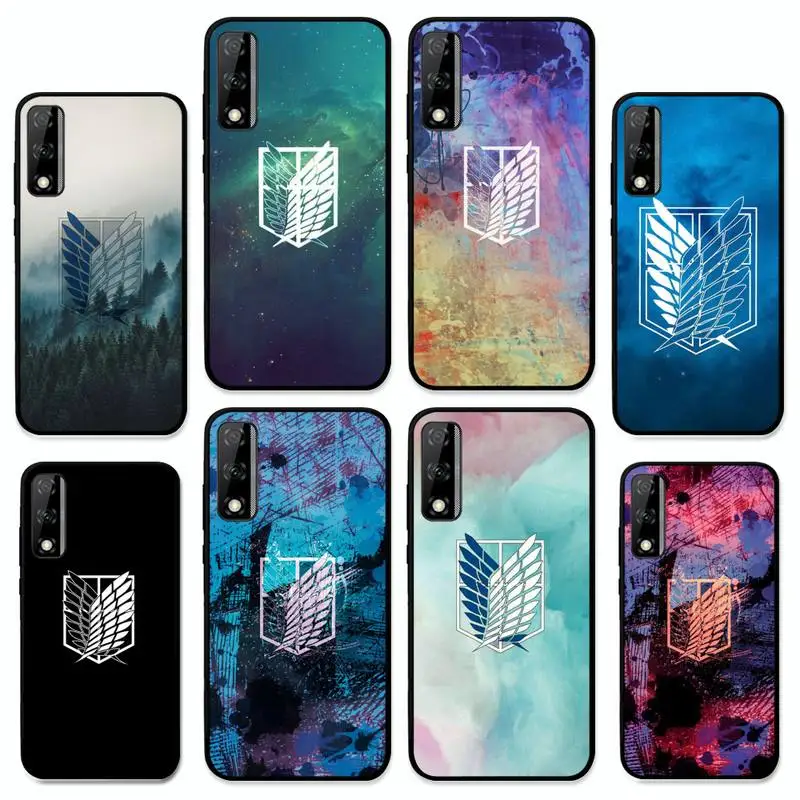 

Attack On Titan Phone Case for Huawei Y 6 9 7 5 8s prime 2019 2018 enjoy 7 plus