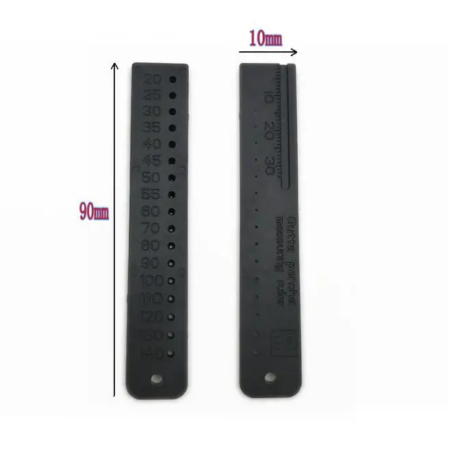 

1Pc Dental Measering Ruler Span Measure Instruments with Scale Dental Endodontic Materials Tools Dentist Equipment