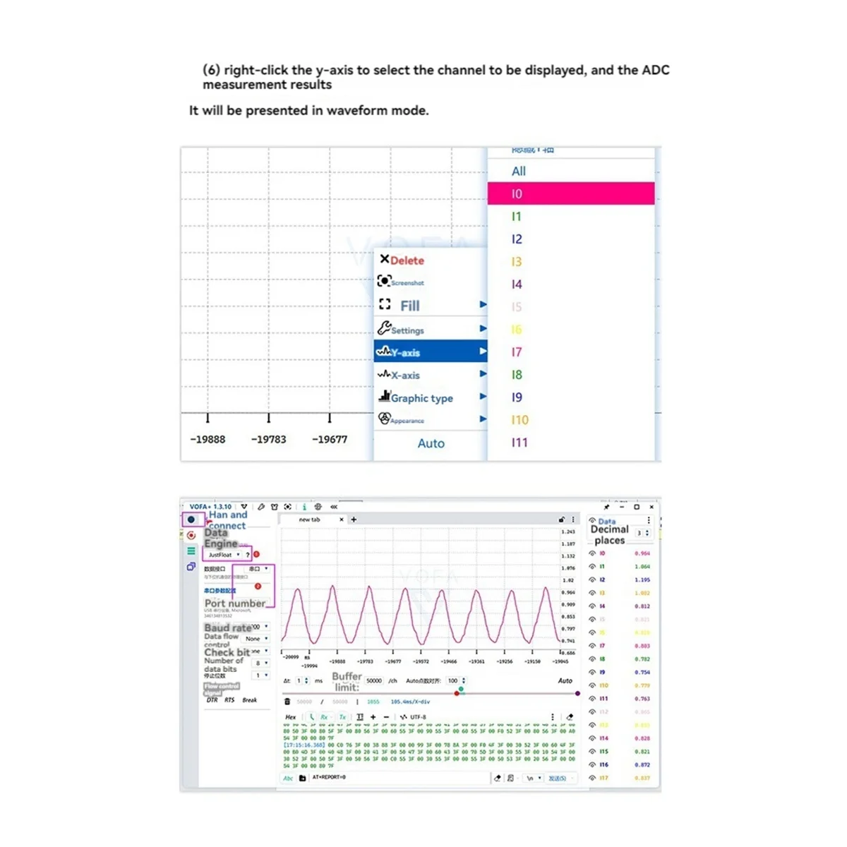 Модуль выборки STM32F407ZET6 24-канальный 12-битный модуль AD сбора данных интерфейс Type-C
