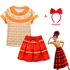 Костюм Мадригала для косплея по мотивам нового фильма эньканто Долорес, маскарадный костюм, комплект одежды для девочек, красивый костюм принцессы на Хэллоуин