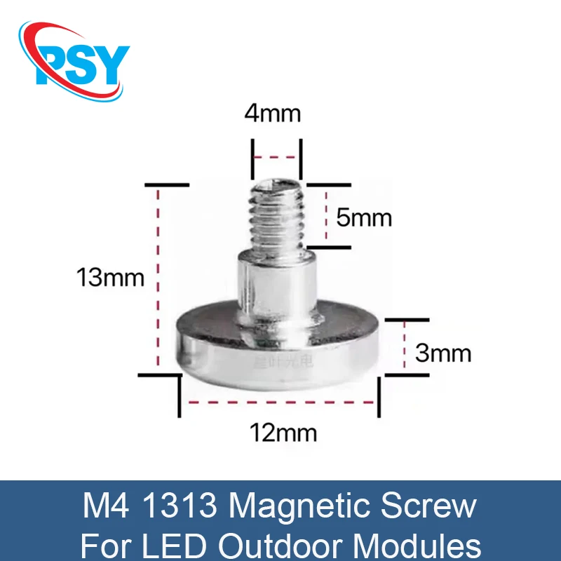 

Магнитные винты M4 1313 для LED дисплея