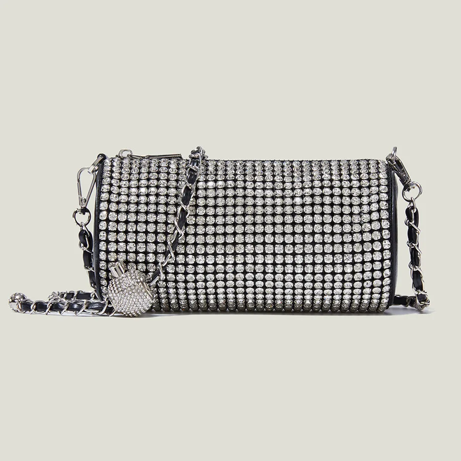 

Изысканные блестящие дизайнерские сумки через плечо для женщин, новинка 2023, Повседневная модная универсальная сумка, роскошный дизайн, сум...