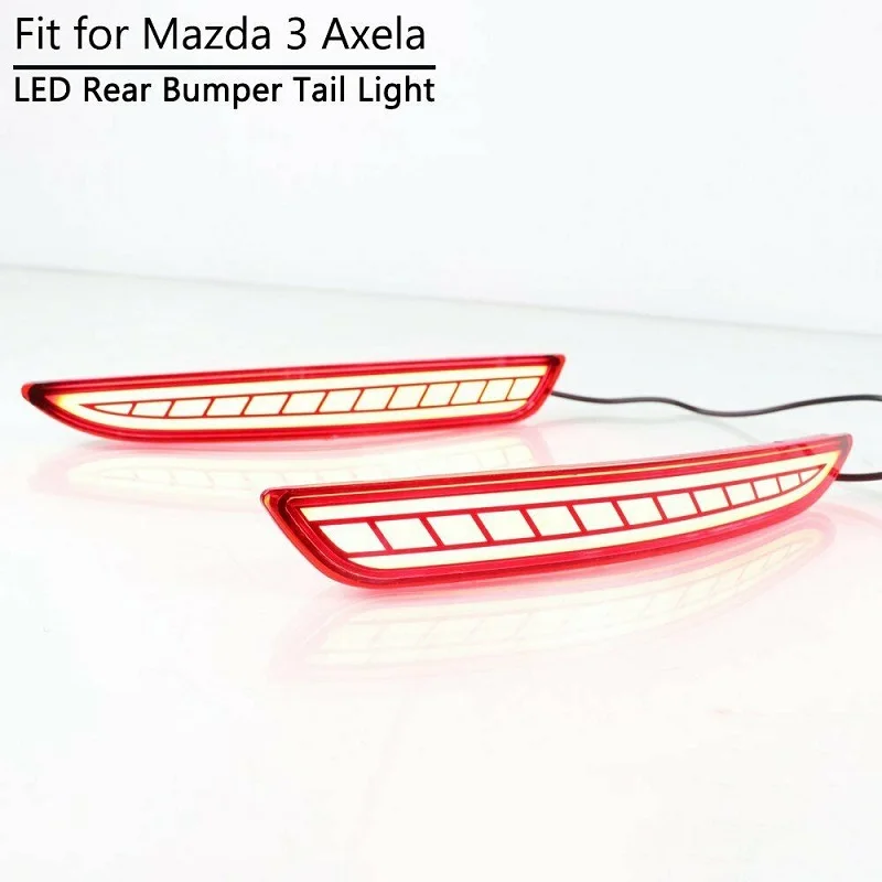 

For Mazda 3 Axela 2019-2020 LED Rear Bumper Tail Light Brake Lamp w/ Turn Signal Auto Led Lights Car Accessories