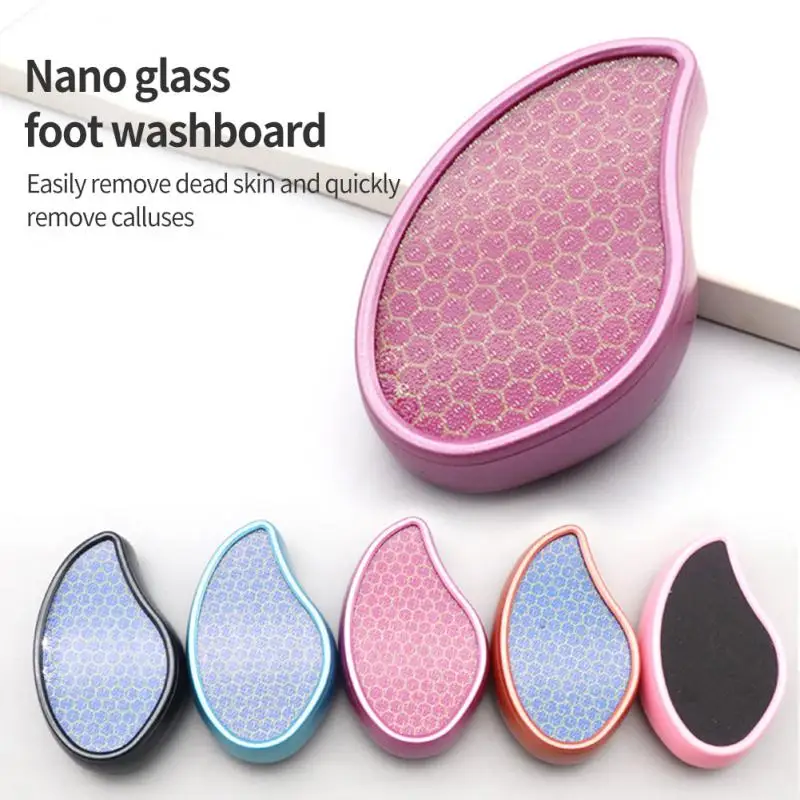 

Foot File Hard Dead Skin Callus Remover Grinder Nano Glass Pedicure Tools Foot Scrubber Professional Grinding Feet Skin Care NEW