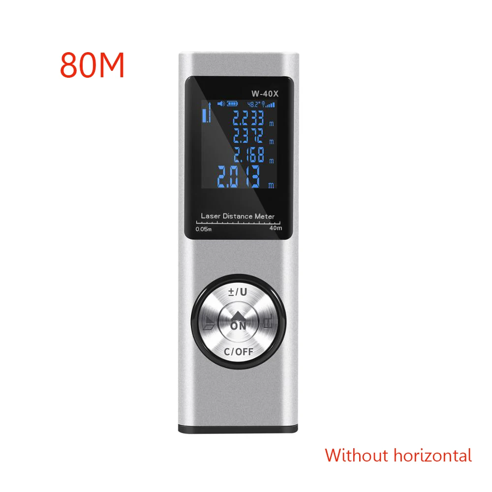 

Лазерный дальномер 40/60/80 м, дальномер, лазерная рулетка, цифровой лазерный дальномер с углом измерения, лазерный дальномер