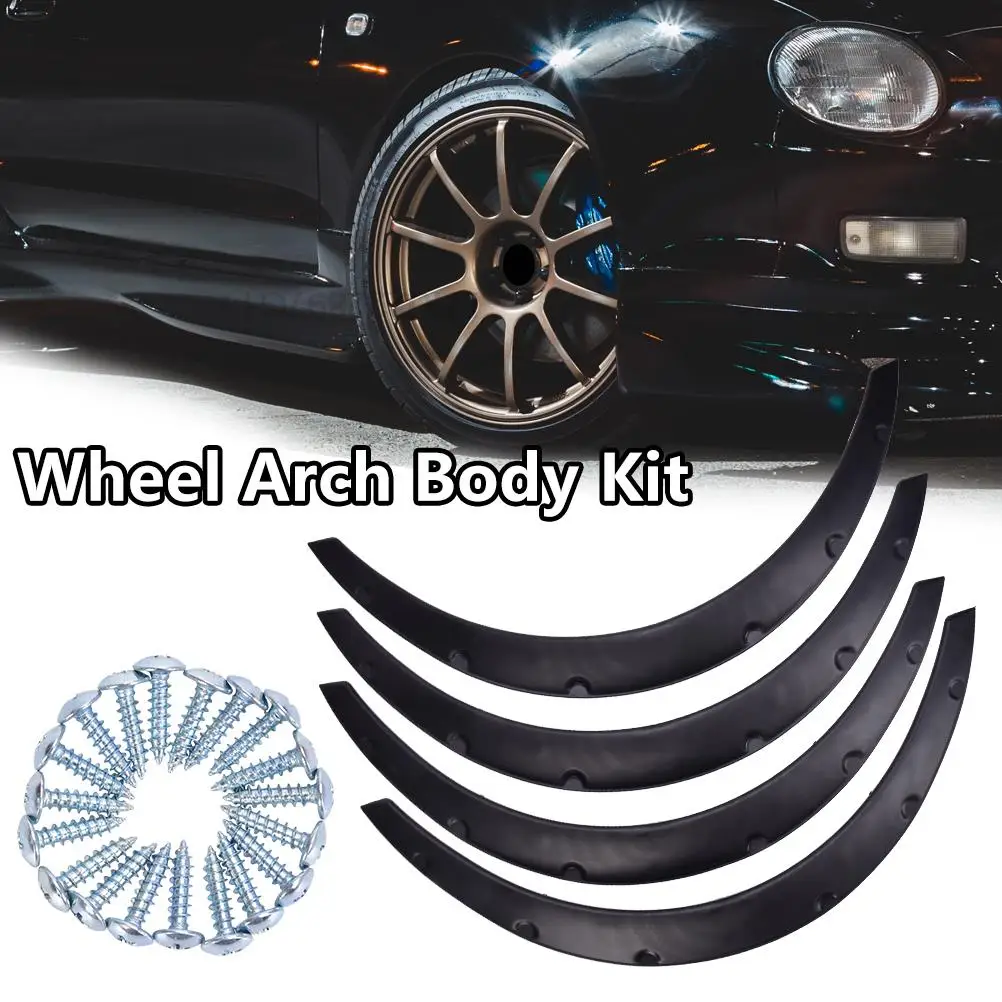 

Nissan pickup car 4-piece 4.5-inch flexible car fender horn wheel arch body kit