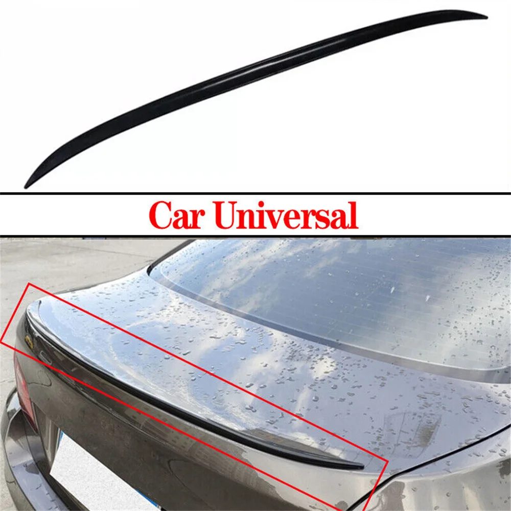 

1.2/1.28M Universal Roof Spoiler Car-Styling Carbon Fiber Spoilers Tail Spoiler DIY Refit Spoiler Suitable by All Type of Car