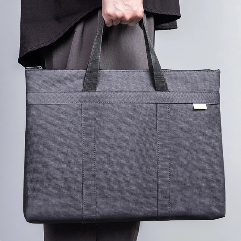 

Quality Messenger High Briefcase Shoulder Leather Famous Bag Brand Office Bags Business Handbag Men Laptop Bag