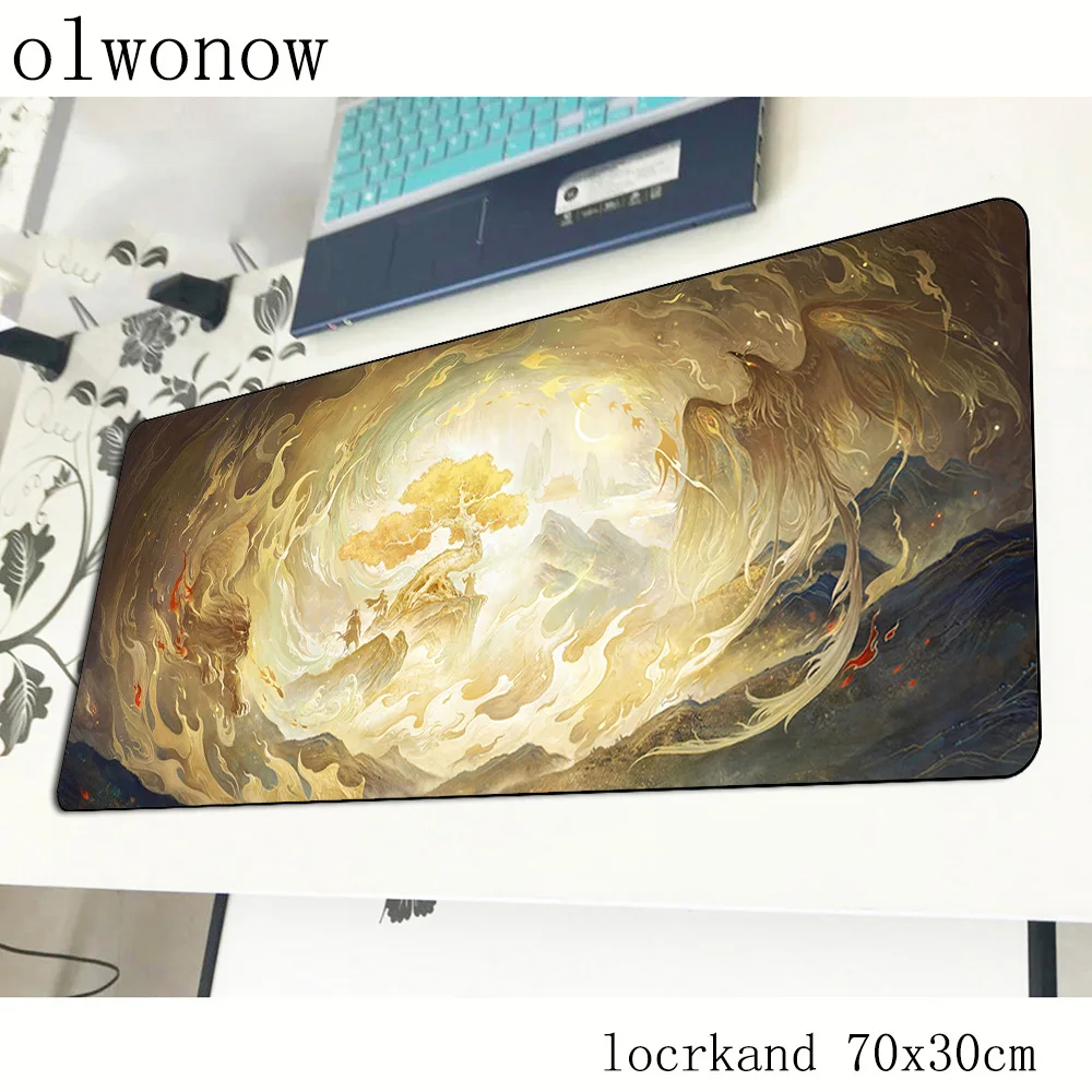 Коврик для мыши с изображением животных 90x40 см