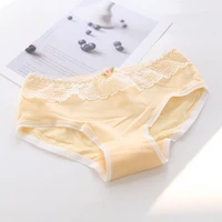 womens cotton panties cartoon mid waist cute girl briefs underwear comfort seamless bow underpants lovely female lingerie new