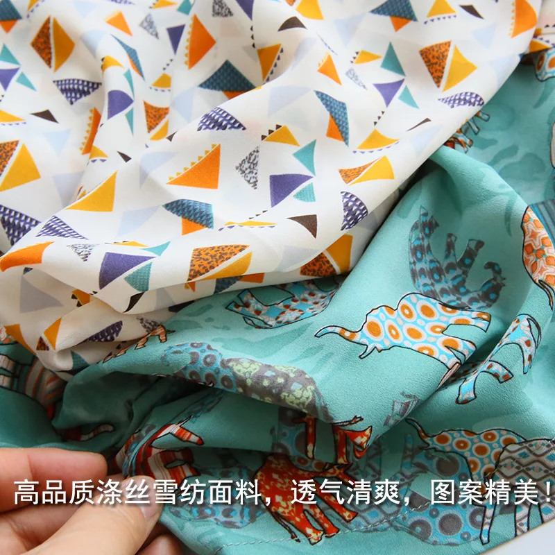 Женская шифоновая футболка в полоску с коротким рукавом и круглым вырезом -