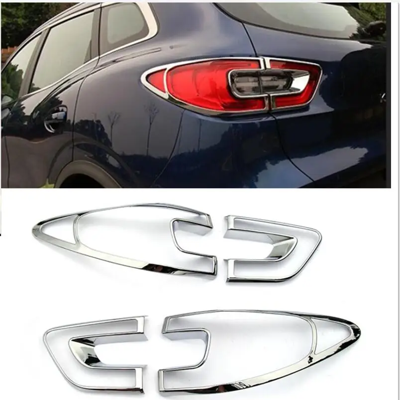 

Для телефона 2016-2018 Renault Kadjar, автомобильный Стайлинг, передняя головка детской лампы, обшивка задней головки, задняя крышка фонаря, обрезная задняя крышка