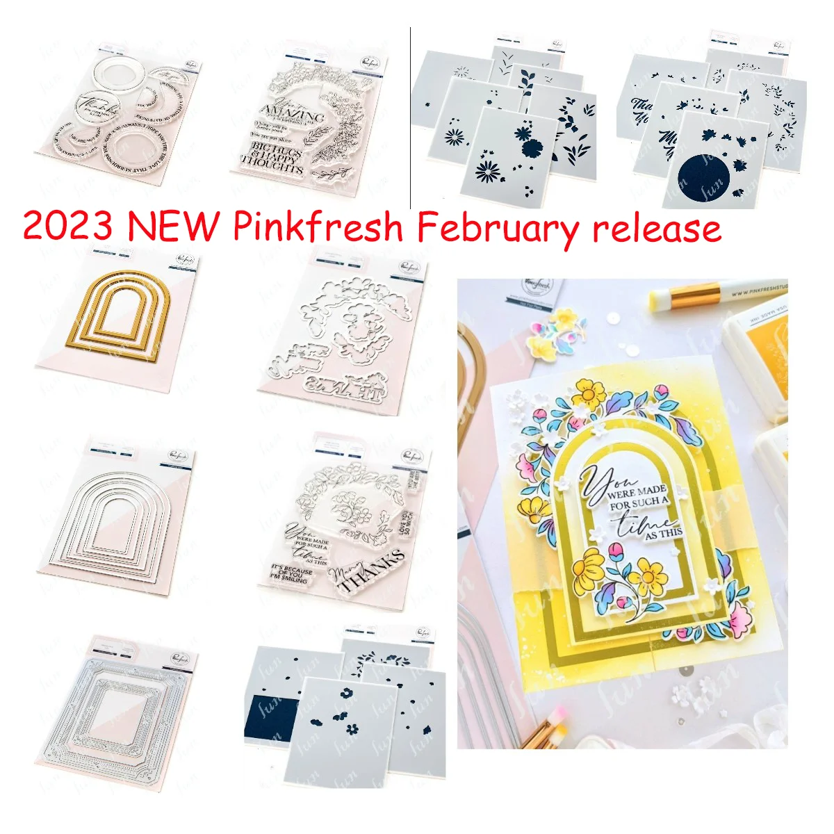 

2023 New Flowers Arch Stamps Layered Stencils Geometric Art Deco Frame Hot Foil Plates and Dies for Diy Scrapbooking Decoration