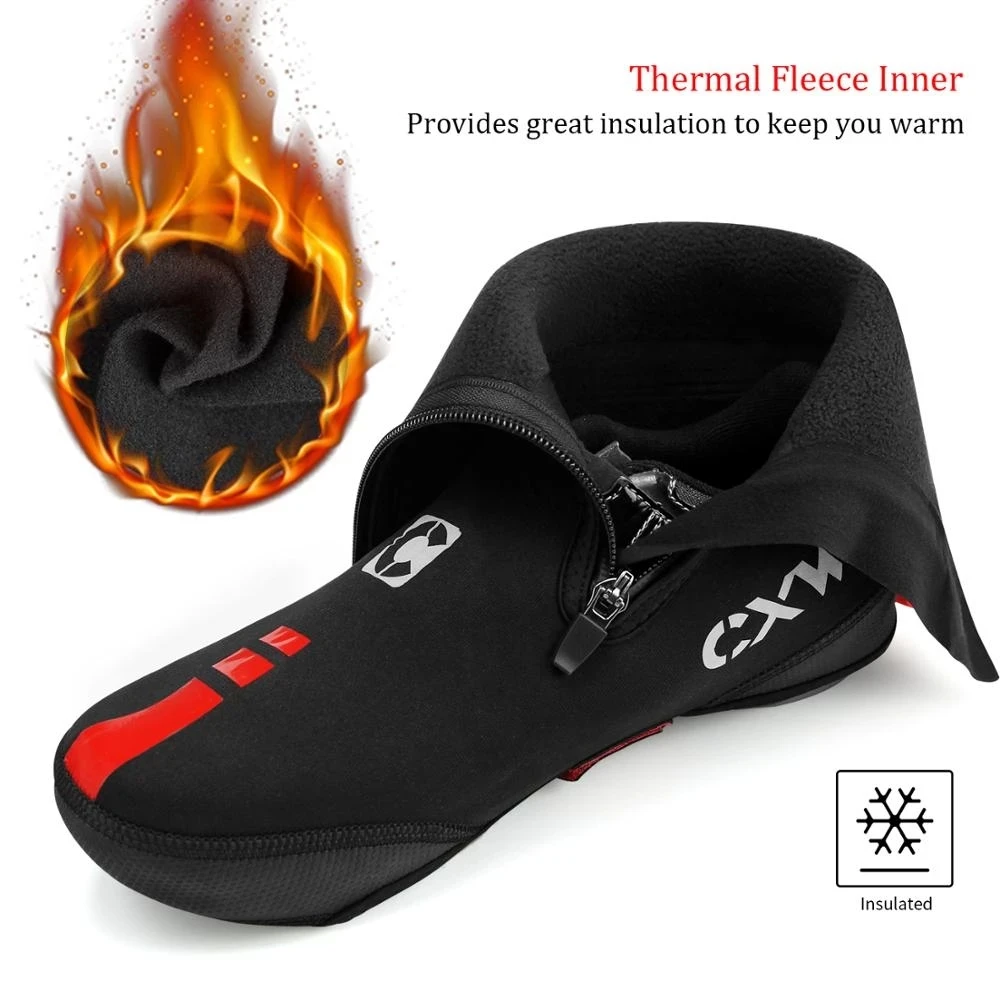 

GIYO bicycle cycling shoe cover lock shoe cover road style shoe cover windproof waterproof outdoor cycling thickened shoe cover