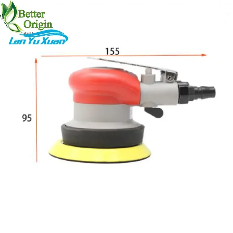 TON-PS03 2-дюймовый мини-воздушный станок Pneumatische Ha между Slijper Polijstmachine Waxen Machine