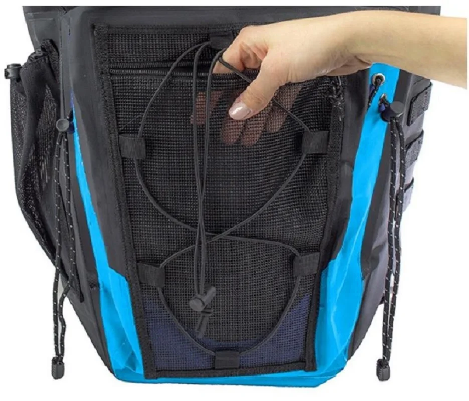 30L Waterproof Backpack Dry Bag Swimming Water Sports Adjustable Shoulder Strap Dry-Sack for Sailing Floating Boating Rafting