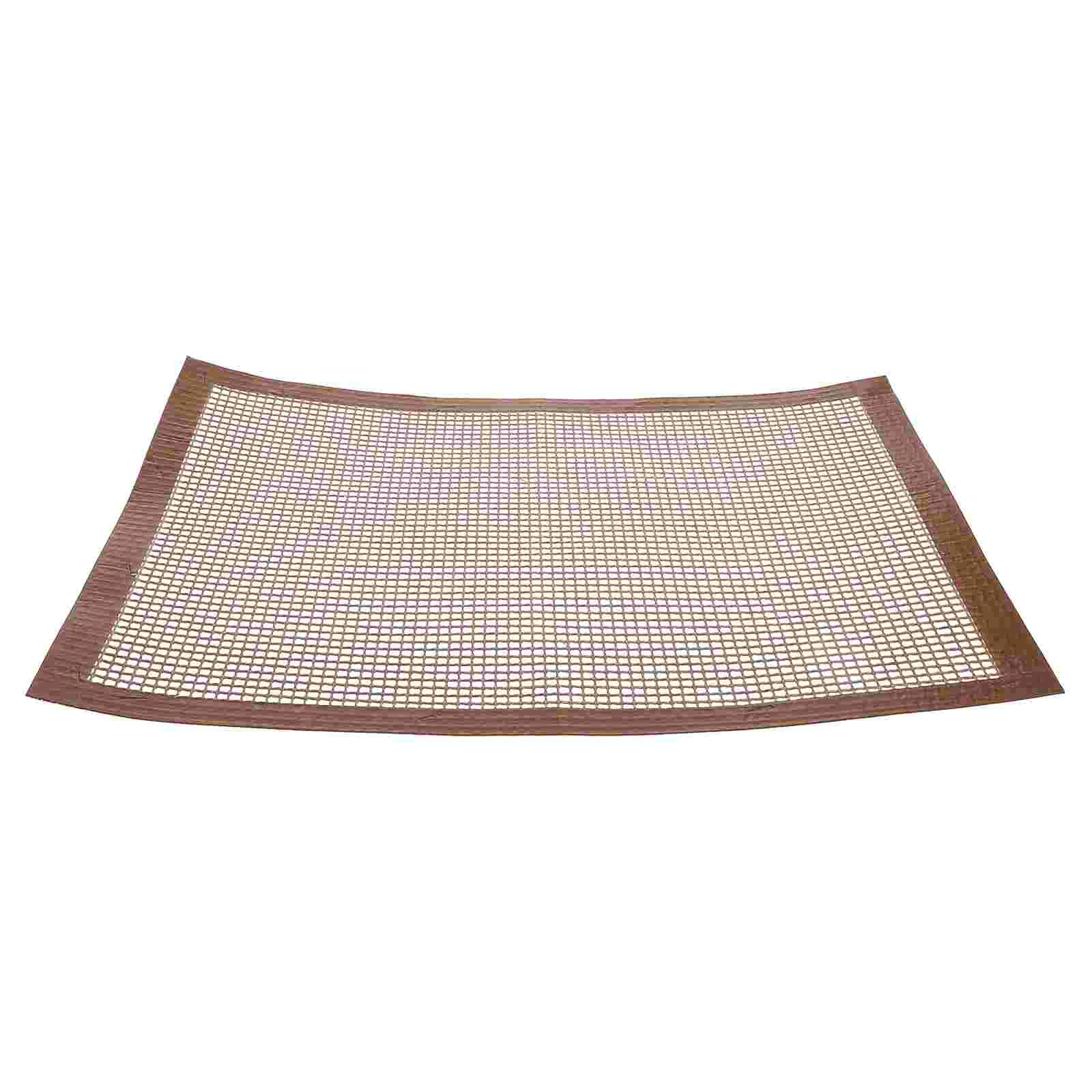 

Camping Gas Grill Mesh Mat Reusable Barbecue Accessories BBQ Net Supplies Gridded