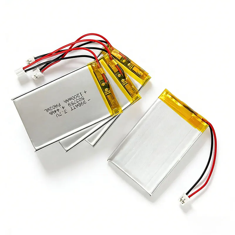 Фото Перезаряжаемый литий-полимерный аккумулятор 3.7V 1200mAh 503759 для GPS-навигаторов, Bluetooth-колонок и мелкой бытовой техники №4