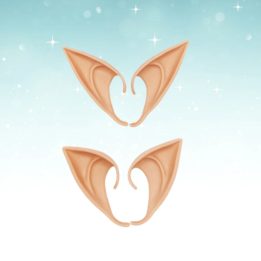 

4 шт., Женский латексный костюм вампира Elf Ears