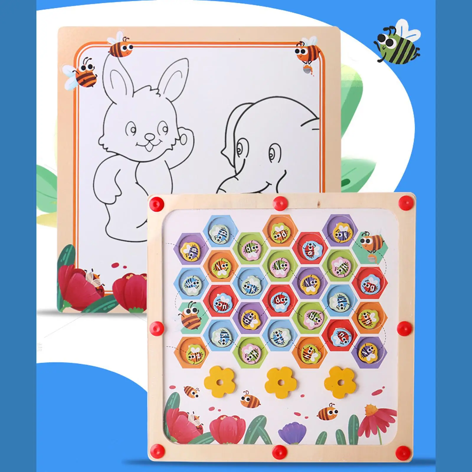 

Blackboard Educational Drawing Toy Matching Game for Activity Birthday