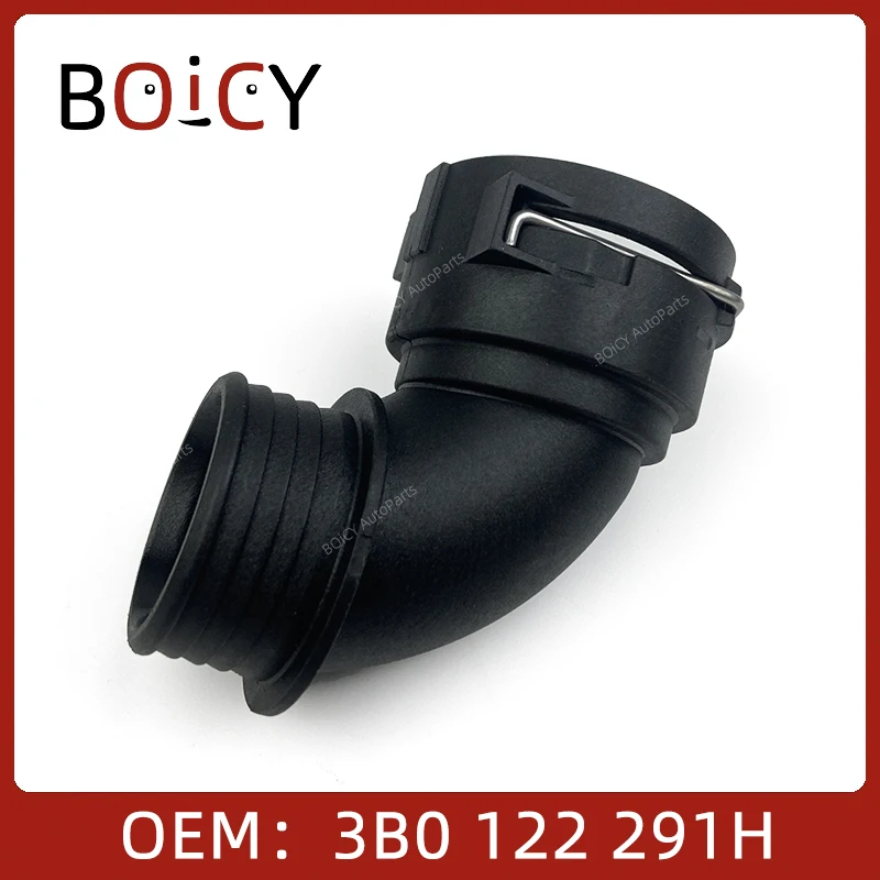 

3B0122291H 3B0 122 291H Верхний радиатор BOICY, соединитель шланга охлаждающей жидкости для VW Passat CC Golf 3B0122291H 3B0 122 291H