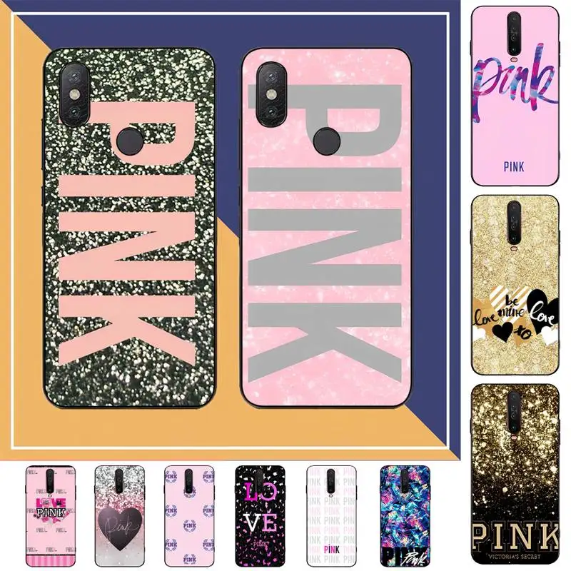 

Flower Pink Love Phone Case for Redmi Note 8 7 9 4 6 pro max T X 5A 3 10 lite pro