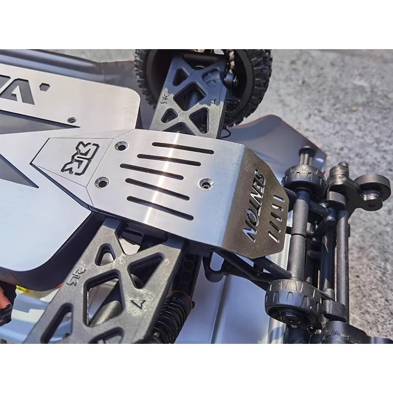 GPM основное шасси из нержавеющей стали с Бампером для ARRMA 1/10 4WD SENTON 4X4 V3 3S BLX