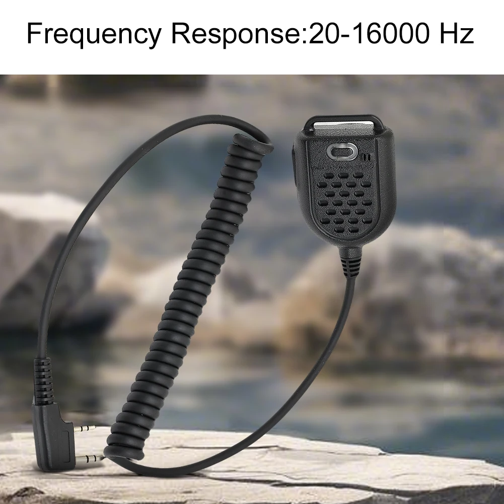 Фото Рация PTT LED, плечевой динамик-микрофон, ручной динамик-микрофон для KENWOOD TK-3107 BAOFENG BF-888s -5R №3