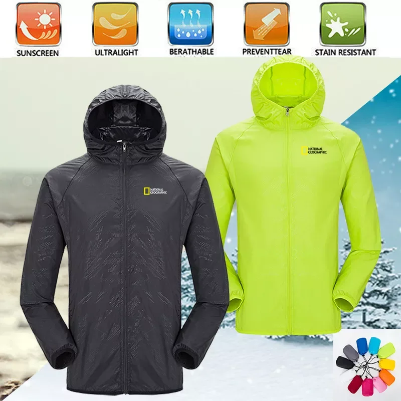 

NEW IN Women Waterproof jacket Sun Protect jacket Clothing Fishing Hunting Discover Clothes Quick Dry Skin Windbreaker