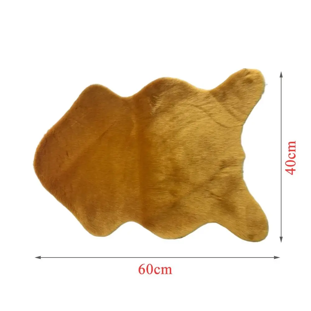 Ковер плюшевый из мягкой овечьей шерсти 40 х60 см