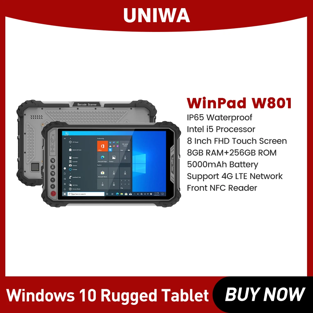 UNIWA WinPad W801 планшет, экран 8,0 дюймов, четырёхъядерный, 8 Гб ОЗУ 256 Гб ПЗУ