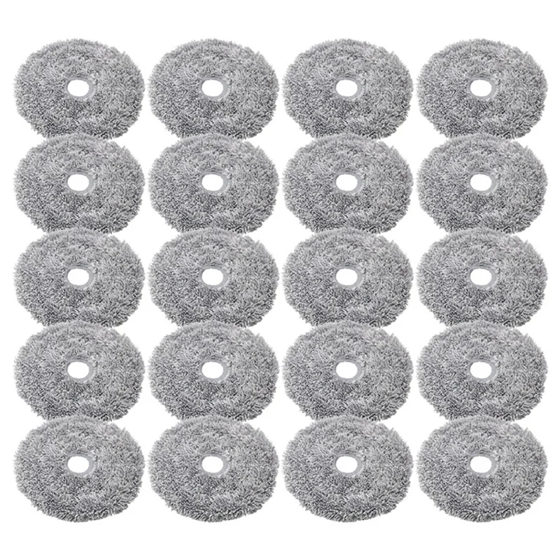

20Piece Parts Accessories For Uwant U200 Robot Vacuum Cleaner Mop Cloths Rag Spare Part Replacement Accessories