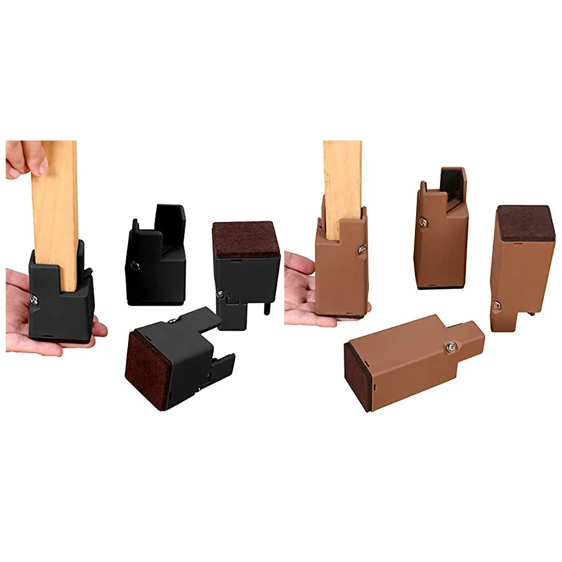 

Регулируемые подставки для стульев с винтовым зажимом, 2-дюймовые подставки для мебели для дивана, стола, кровати