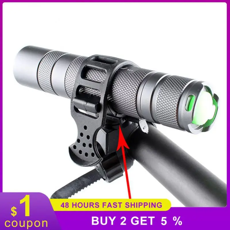 

Bicycle Flashlight Mount 360° Non-slip Strong Clip Bike Torch Bracket Cycling Lamp Clamp High Quality Bicycle Accessories
