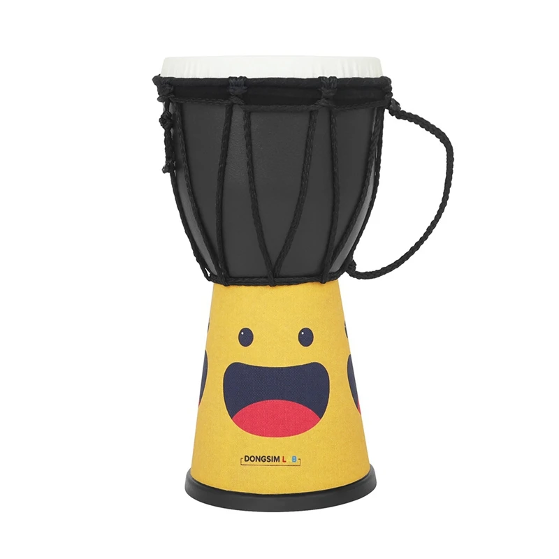 

4 Inch Professional African Djembe Drum Hand Drum Good Sound Percussion Musical Instrument Replacement Spare Parts