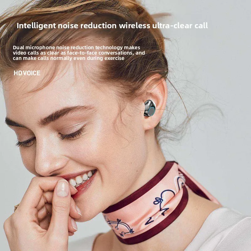 Фото Беспроводные Bluetooth-наушники Shoumi, сенсорные наушники-вкладыши, игровая гарнитура, стерео шумоподавление ушей с микрофоном для телефонов, игры M9 №4