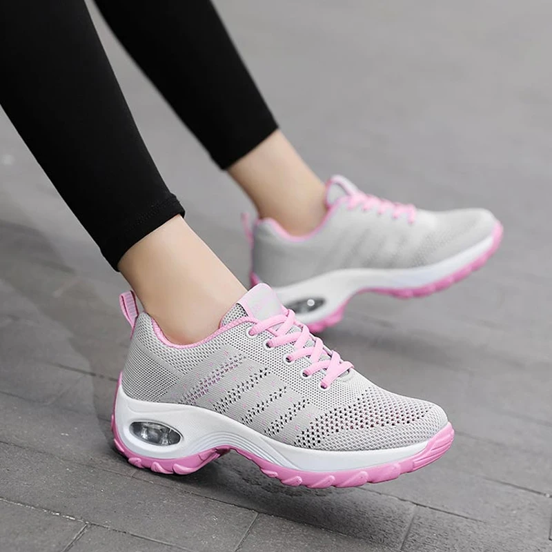 Xiaomi SALUDAS Women Sneakers Breathable Mesh Casual Shoes Woman Tennis Sneaker Female Lace-up Fashion Sneakers  for Women Shoes