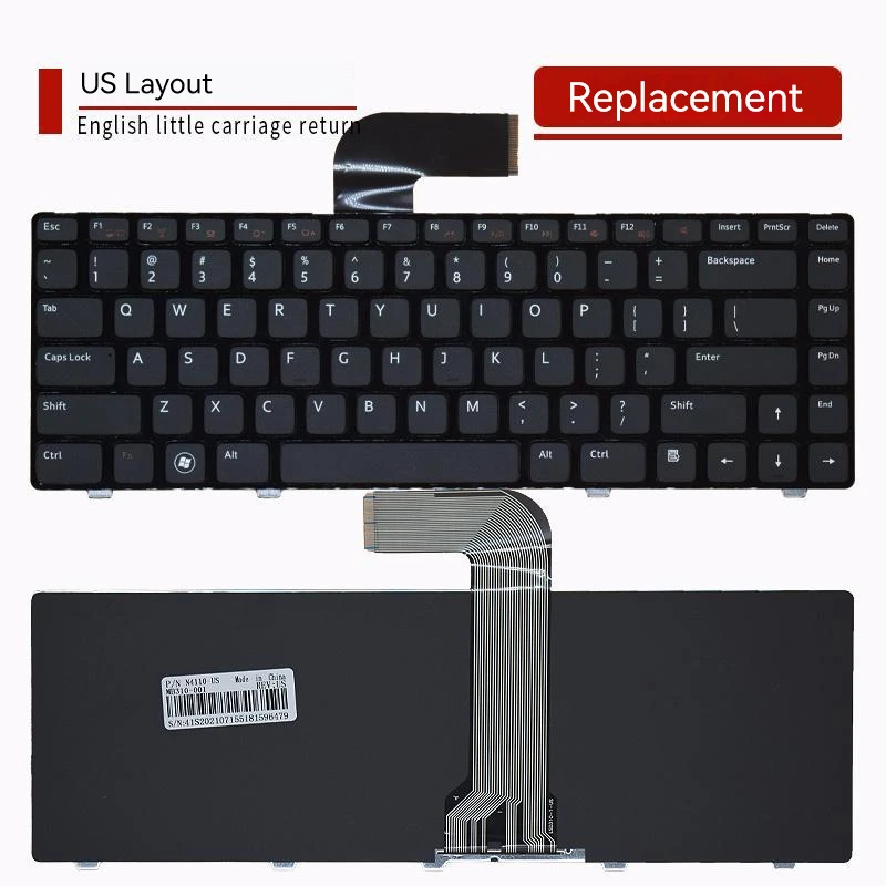 Клавиатура для ноутбука Dell VOSTRO V1440 V1450 v2420 M4040 N4040 M4050 14VR M411R US