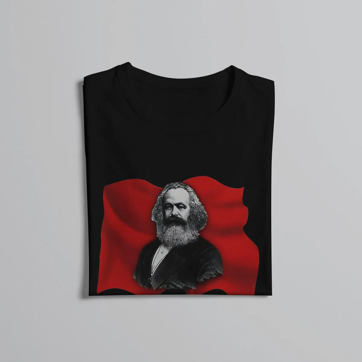 Футболка The Great Marx с Карлом Винтажная футболка для подростков Высококачественная