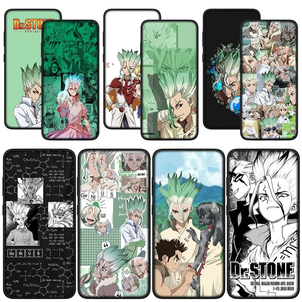 Чехол Anime Dr stone Ishigami Senkuu для Samsung Galaxy S24 S23 Fe Ultra A55 A35 A24 A15 A05 M55 M15 Plus A02 A03 A11 A70 S7