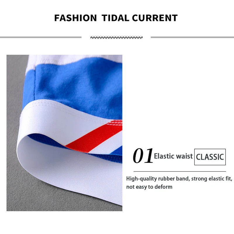 Men's Panties Male Underwear Man's Boxers Men's Underwear Men's Underpants Soft Pure Cotton Men's Boxer Briefs Set Free Shipping