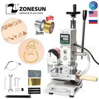 zonesun zs 110 adjust height leather hot foil stamping machine slideable workbench embossing bronzing leathercraft tools diy
