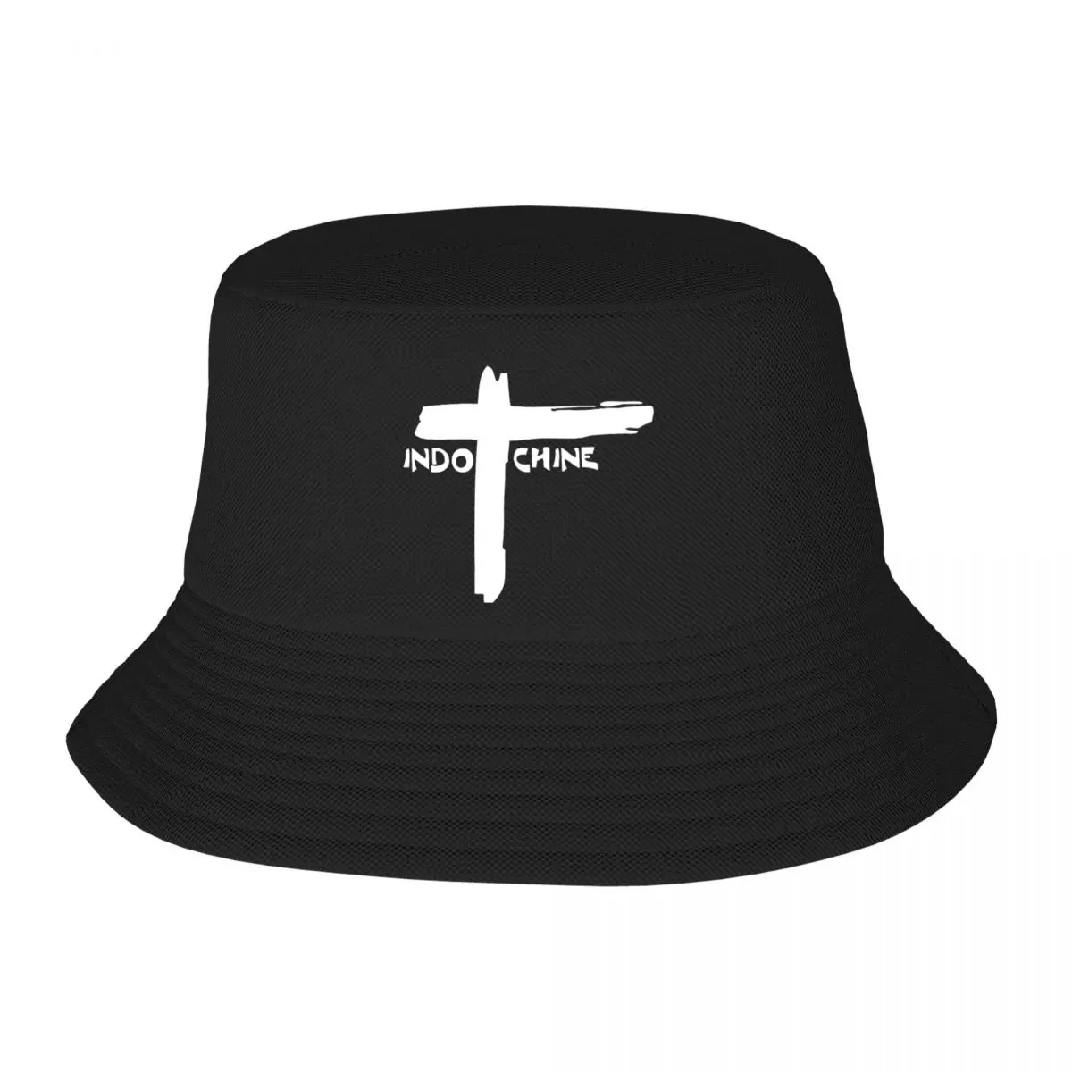 

Indochine Bucket Cap Summer Fisherman Caps Outdoor Sport Beach Sun Fishing Hat Girl Boy Funny Print Bob Panama Hat