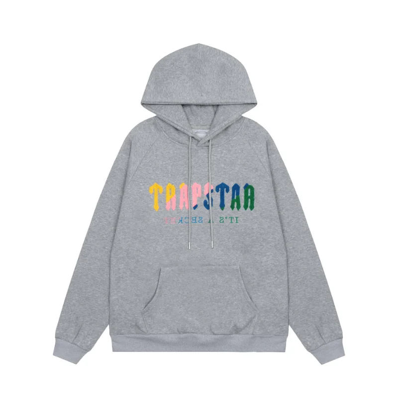 

23SS Embroidery London Hoodie Trapstar Hoodie Men Women 100% Cotton Trapstar Sweatshirt Streetwear Autumn Winter Techwear