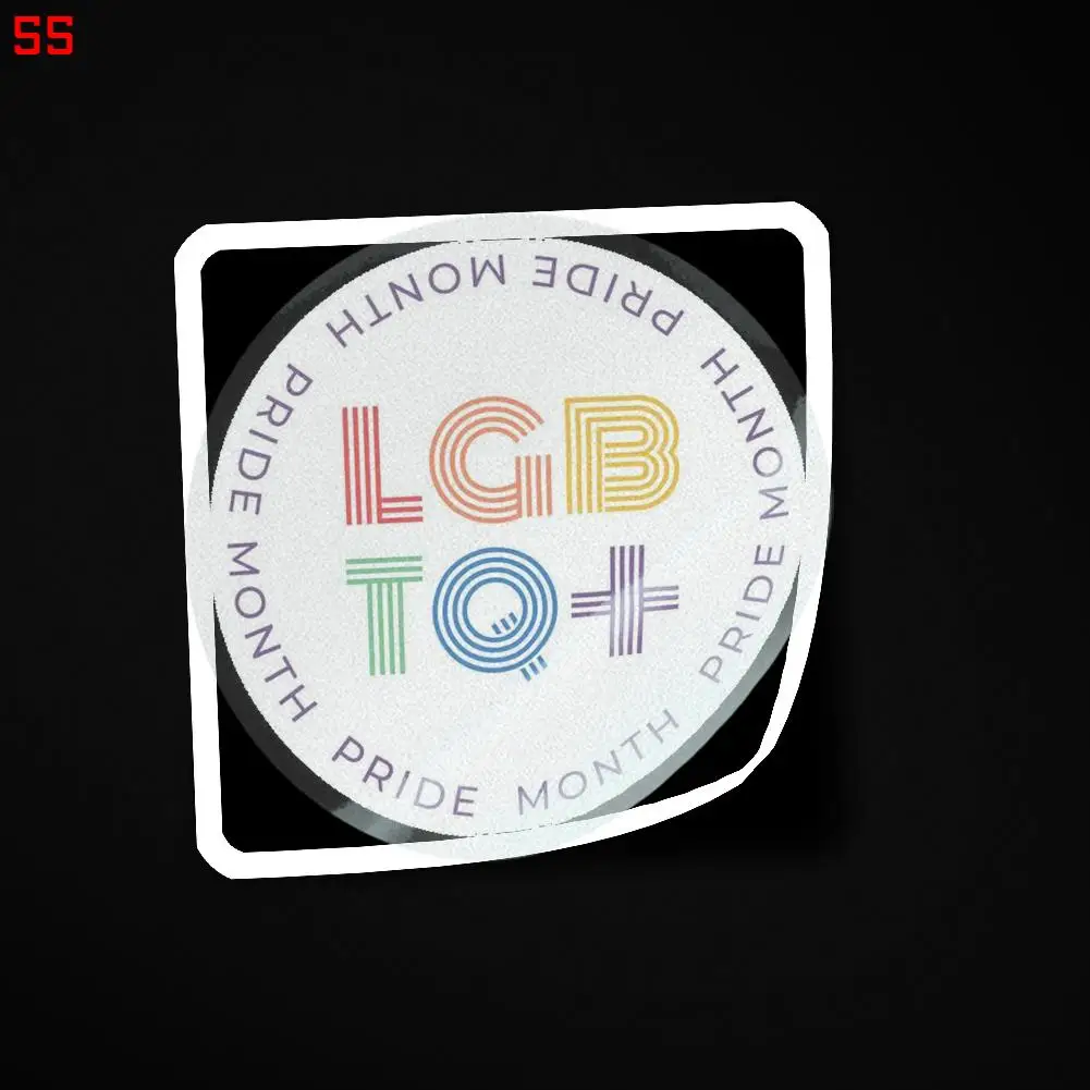 

PRIDE MONTH 00055 Sticker for Laptop Decor Bedroom Car Cute Cartoon Art Fashionable Public Suitcase