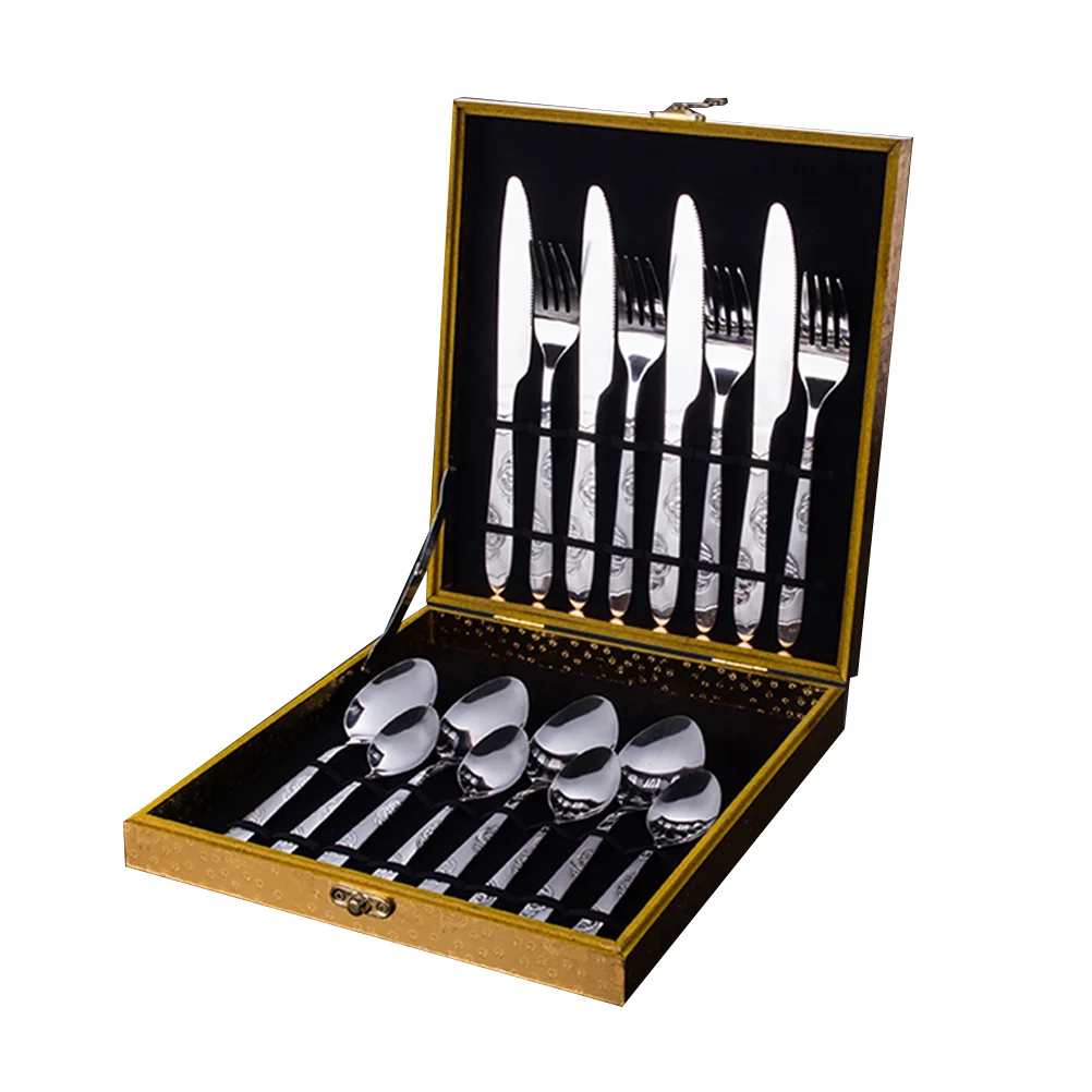 

16 Taster Spoons Dessert Fork Stainless Steel Fork Stainless Steel Silverware Set Appetizer Dessert Forks