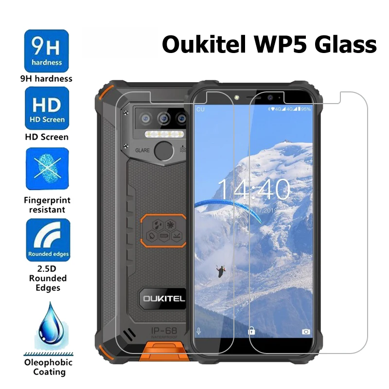 Чехол для Oukitel WP7 WP6 WP2 WP5 WP8 Pro стеклянная Защитная пленка экрана телефона WP 6 2 7 8 5