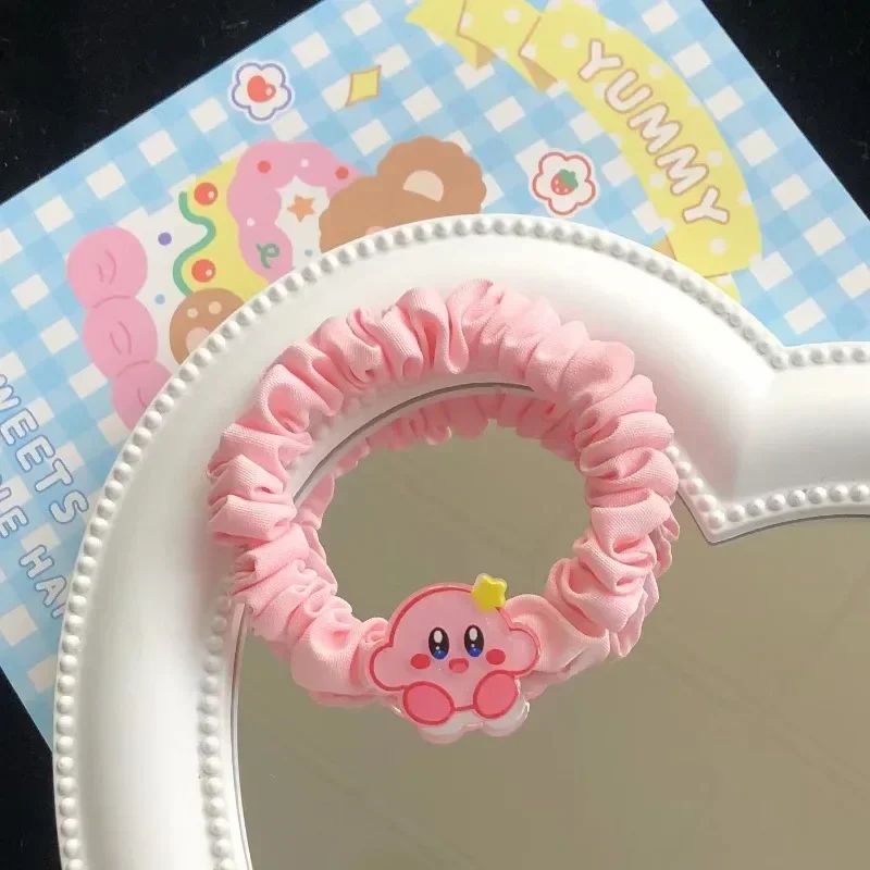 Милые заколки для волос Kirby девочек кавайные мультяшные аниме модные аксессуары