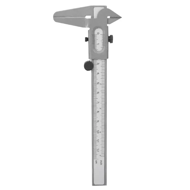 

High Accuracy with Double Scale Metal Vernier Caliper Micrometer Gauge Measurement Tool 0-5 Inches/0-120 mm Durable